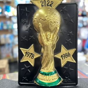Cartel copa del mundo 3 estrellas