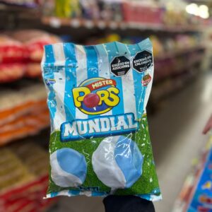 CHUPETIN MISTER POPS MUNDIAL  X 50UNI. SABOR TUTTI FRUTTI