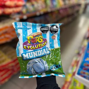CHUPETIN MISTER POP EVOLUTION MUNDIAL X 50 UNI. SABOR ANANA