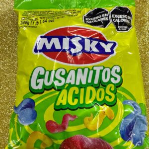 Gomitas Misky x 500 gs gusanos acidos (4215