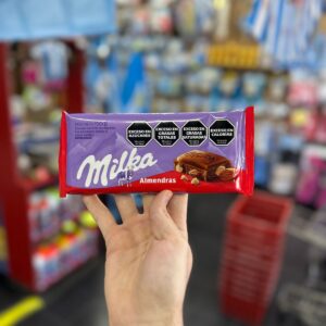 Chocolate Milka con Almendras x 155gs (135)