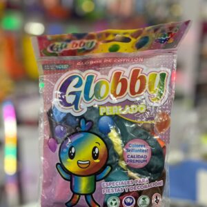 Globby x 9" perlados x 25 uni.