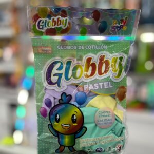 Globby x 12" pastel x 25 unid. (2771)
