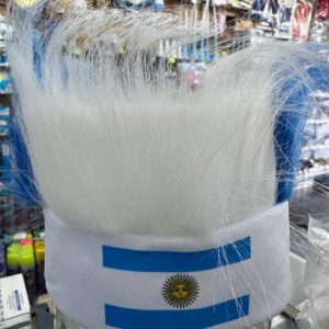 Vincha con pelos parados Argentina (4003)