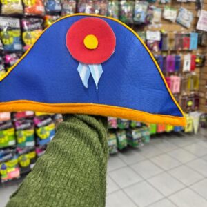 Gorro Bicornio San Martin de tela (4297)