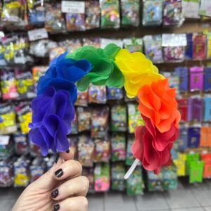 Vincha flor de tela (4442)