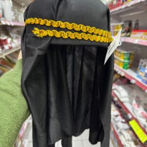 Gorro Jeque negro (4481)